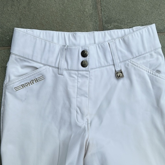 ROMFH White Riding Pants/Show Breeches - Picture 2 of 7